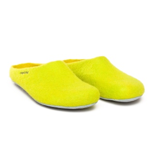 Gottstein Kapcie Magicfelt 701 (100% Wełna) żółte (Rozmiar 36-42)